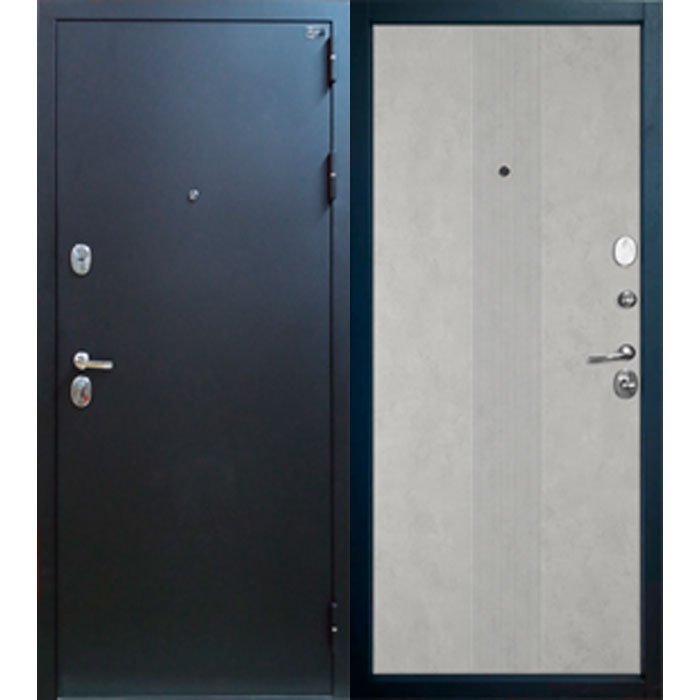 Дверь входная Expert Pro 3К Graphica VR/Antic Loft с фурн. 93 FZ8 хром