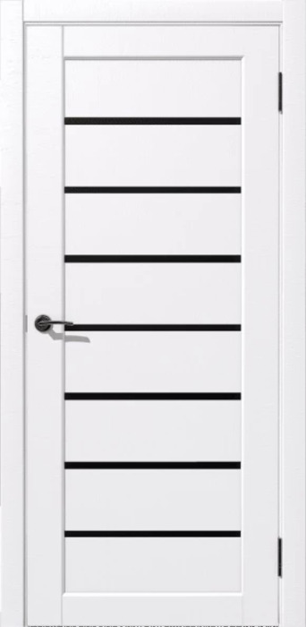 ДП Рада Линия белый ясень/стекло черное