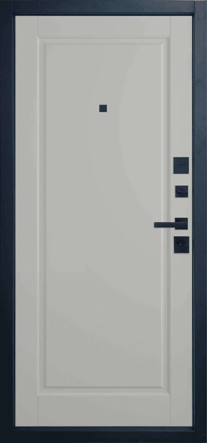 Дверь входная Balance Twin 3К Glanta/Emalex Taupe с фурн. FZ21 Black