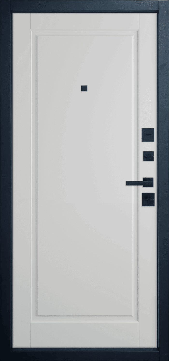 Дверь входная Balance Twin 3К Glanta/Emalex Steel с фурн. FZ21 Black