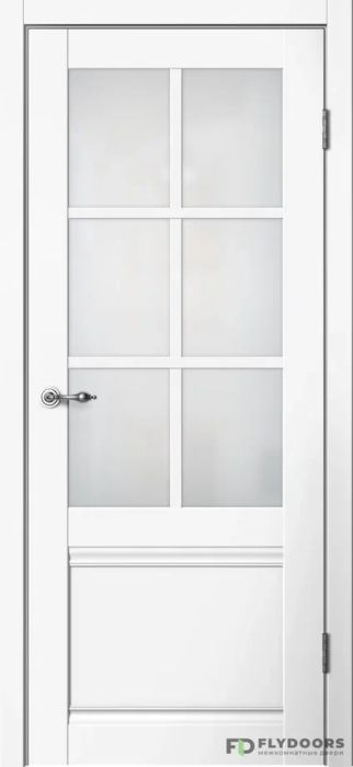 ДП Классик С04 белый/остекленное