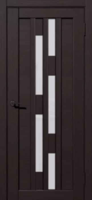 ДП Рада Штрих орех темный/стекло матовое