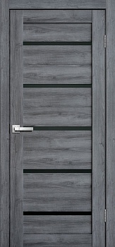 ДП Lite Doors L26 дуб стоунвуд/черное