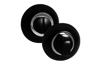 Завертка сантехническая КРУГЛАЯ OL GR, графит