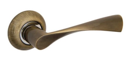 Ручка на розетке A-X11 BB, бронза