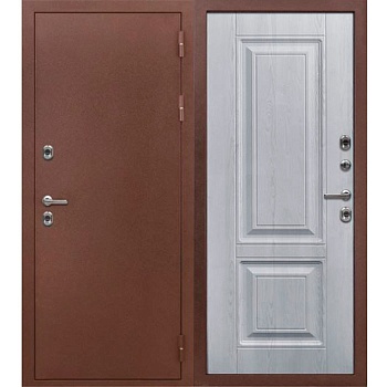 Дверь входная 10,5 см Гранд ТЕРМО Антик медь/Сосна белая