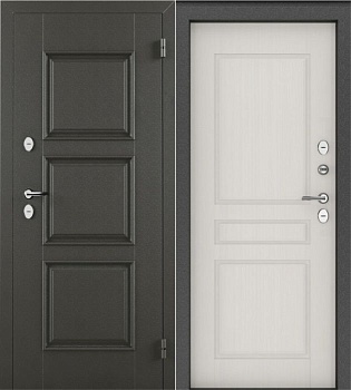 Дверь входная Норд  Moккo/Рационалист белый