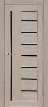 ДП Рада Вертикаль лиственница/стекло черное