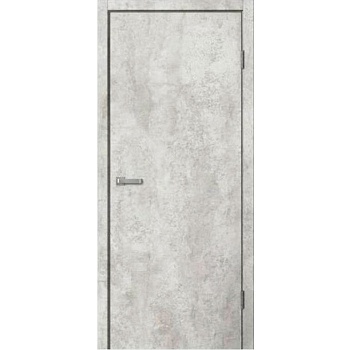 ДП Глухое Цемент светлый+кромка черная