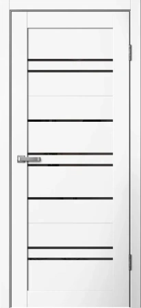 ДП Барн B2 эмалит белый/лакобель черное