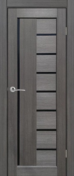 ДП Рада Вертикаль дуб грей/стекло черное