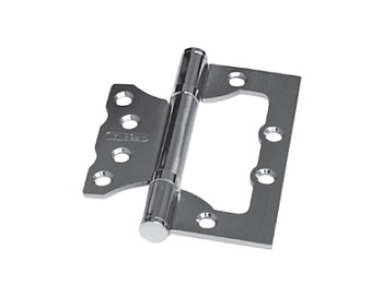 Навес без врезки 2ВВ, унив. 100х75х2,5 SN, хром матовый