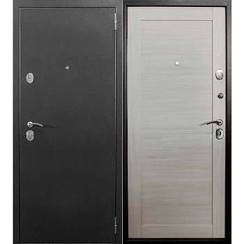 Дверь входная 10 см Кадос ТЕРМО Античное серебро/Бьянко