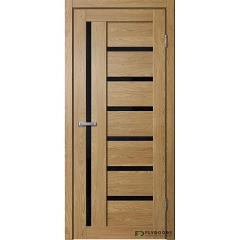 ДП Барн B4 дуб европейский/лакобель черное