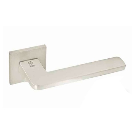 Ручка на розетке A-523 BSL, матовое серебро