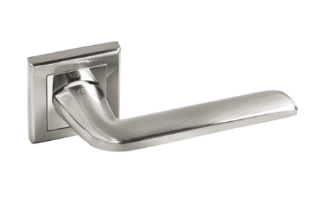 Ручка на розетке А-252 HH, белый никель