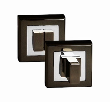 Завертка сантехническая КВАДРАТ OLS BH, черный никель