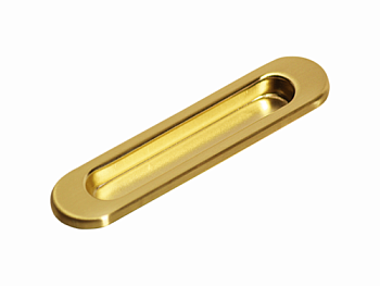Ручка-купе овал SL010 SB, золото матовое