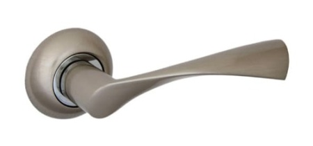 Ручка на розетке A-X11 HH, белый никель